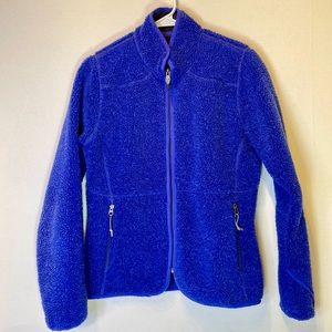 Woolrich M Fleece Jacket Royal 15236 Blue